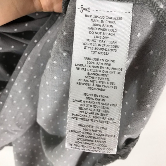 SOFT JOIE Zandi Star Moon Drop Waist Mini Dress XS - Picture 5 of 8